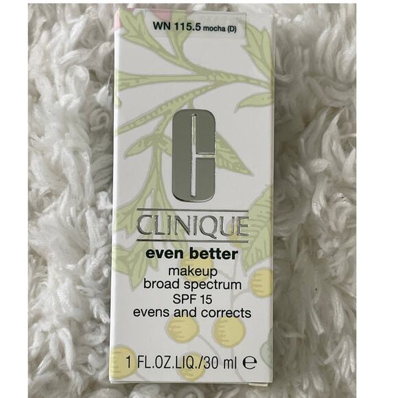Clinique Even Better Makeup Broad Spectrum SPF15 NEW  WN 115.5 Mocha - Picture 2 of 8